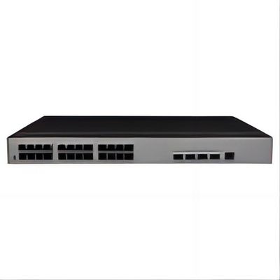 Сетевой коммутатор поддержки VLAN 10/100/1000Mbps Скорость передачи 24 порта с питанием переменным током
