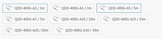 Mellanox совместимый QDD-400G-A10 активный оптический кабель для скоростной передачи данных