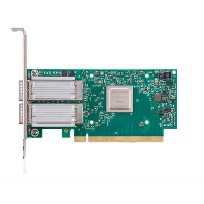 25GbE Dual Port SFP28 PCIe3.0 X8 Карта сетевого интерфейса MCX4121A-ACAT