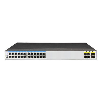 24-портный GE RJ45 4-портный 10G SFP 2-портный 40G QSFP переключатель с поддержкой VLAN и выхлопным вентилятором