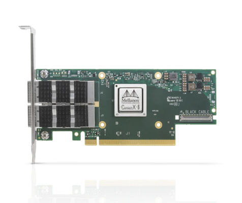 Mellanox MCX653106A-HDAT сетевой адаптер карты с скоростью передачи 10/100Mbps