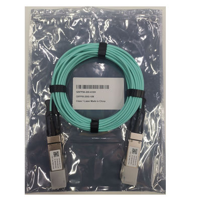 200 Гбит/с активный волокнистый кабель для совместимости Mellanox MFS1S00-H010E MFS1S00-H015E