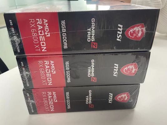 GDDR6 256-битовая GPU карта RX 6800 XT 2NS игровая видеокарта