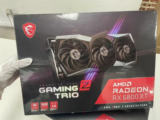 GDDR6 256-битовая GPU карта RX 6800 XT 2NS игровая видеокарта