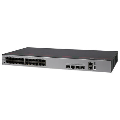 S5735-L24P4X-A1 POE сетевые коммутаторы 176Gbps/432Gbps для скоростной передачи данных
